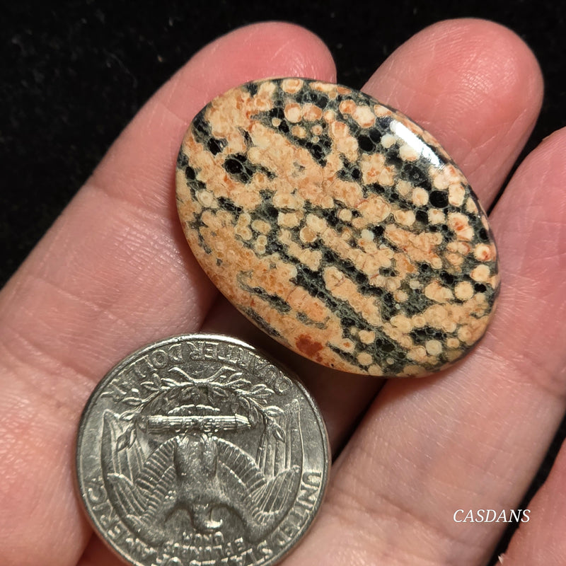 Firework Obsidian Cabochon