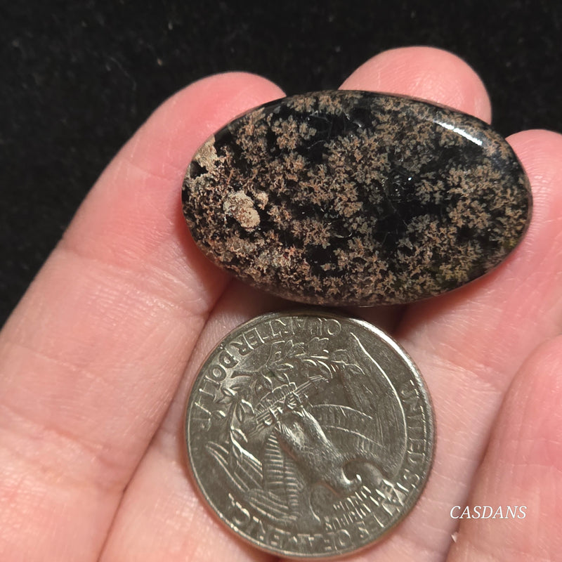 Firework Obsidian Cabochon