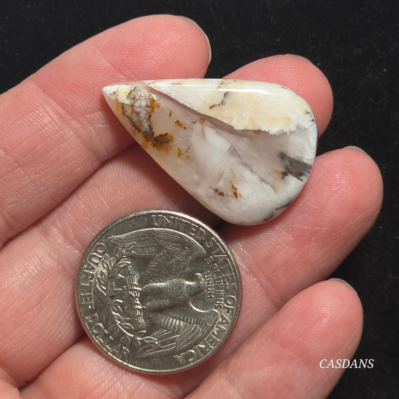 Russian Scenic Dendritic Agate Cabochon