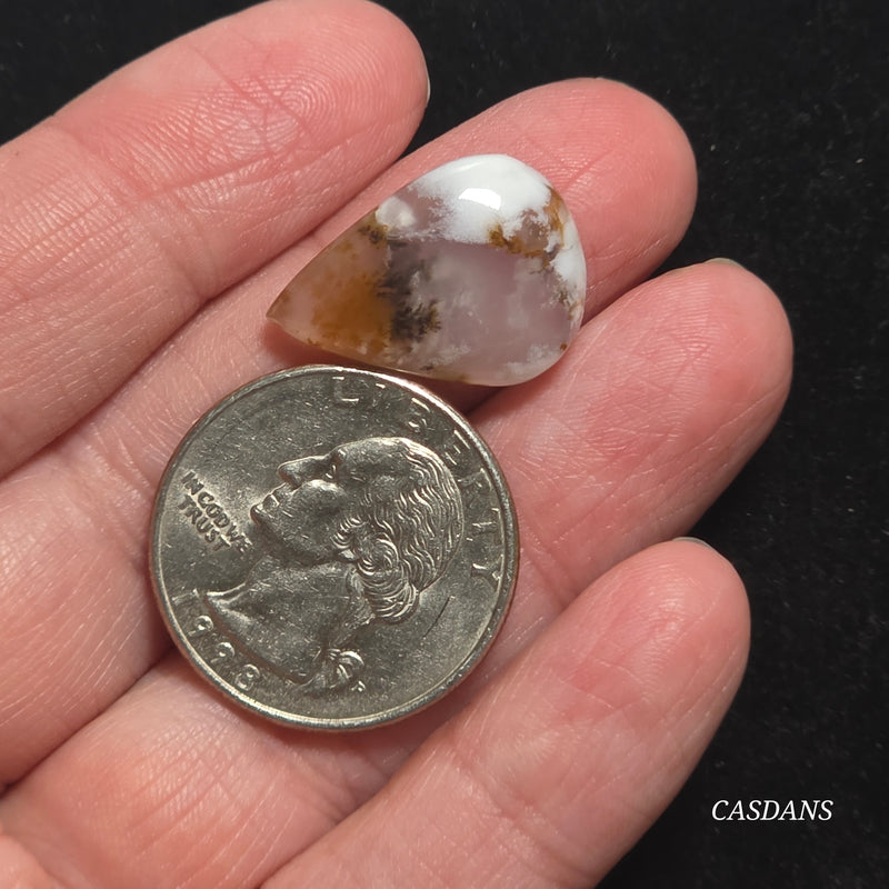 Russian Scenic Dendritic Agate Cabochon