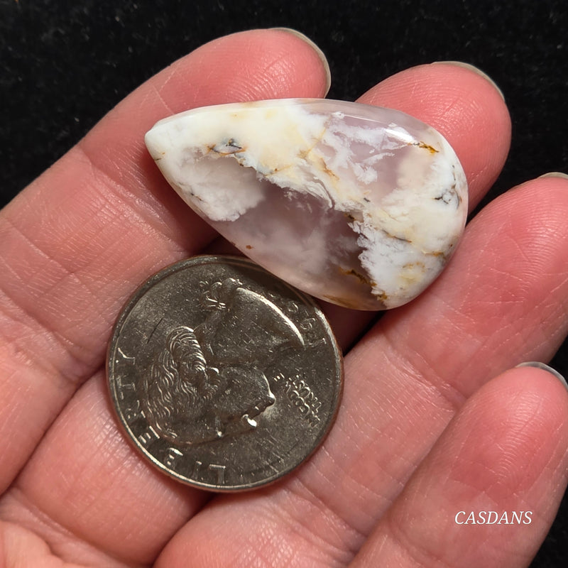 Russian Scenic Dendritic Agate Cabochon