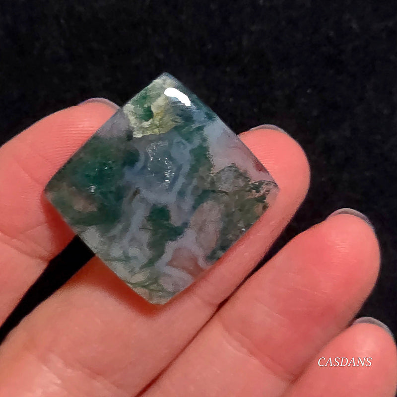Moss Agate Cabochon