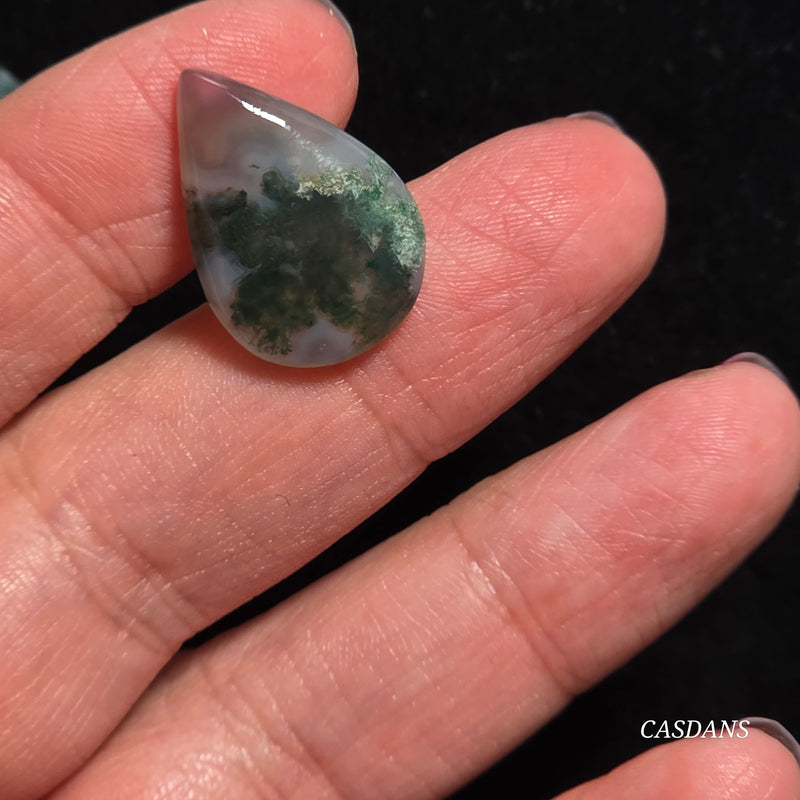 Moss Agate Cabochon