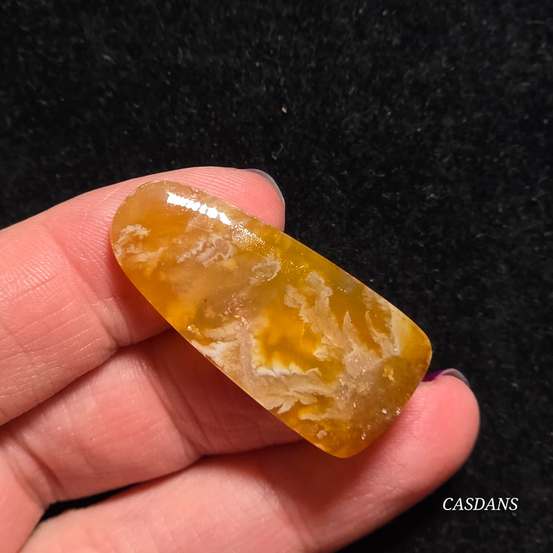 Flower Agate Cabochon