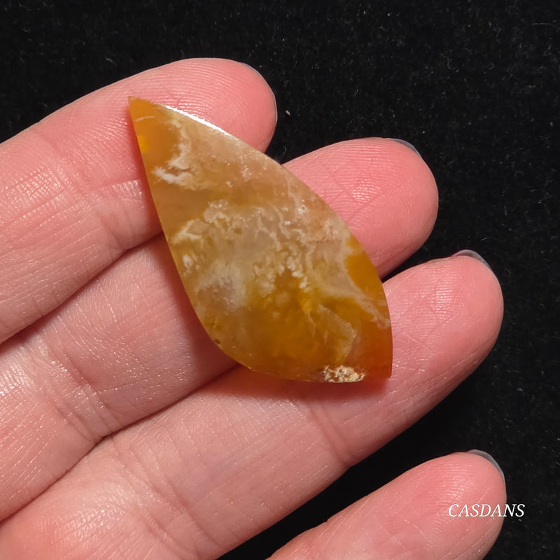 Flower Agate Cabochon
