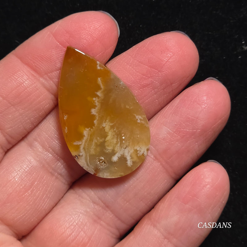 Flower Agate Cabochon