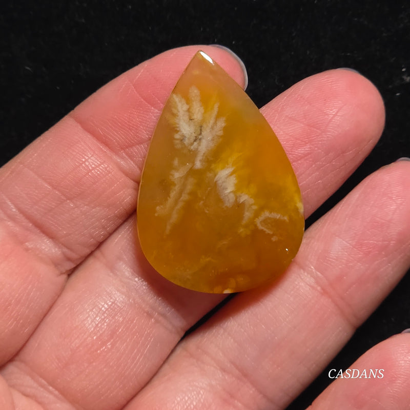 Flower Agate Cabochon