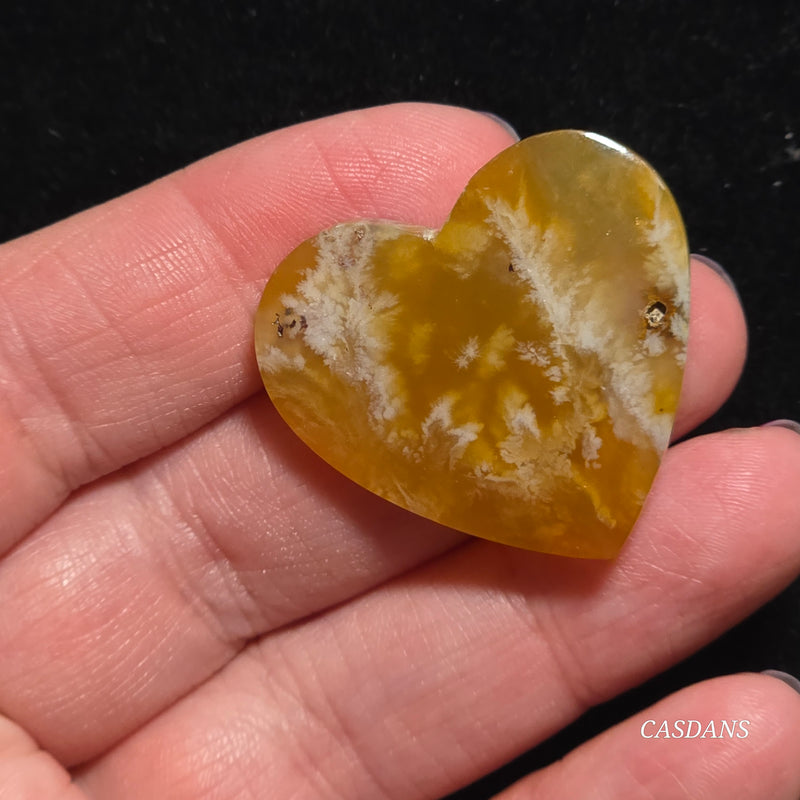 Flower Agate Cabochon