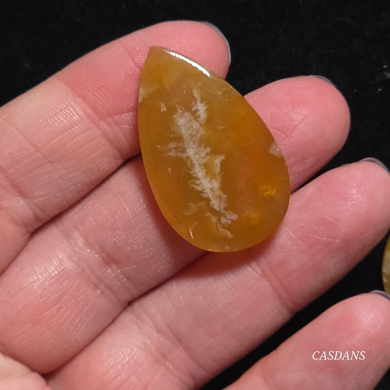 Flower Agate Cabochon