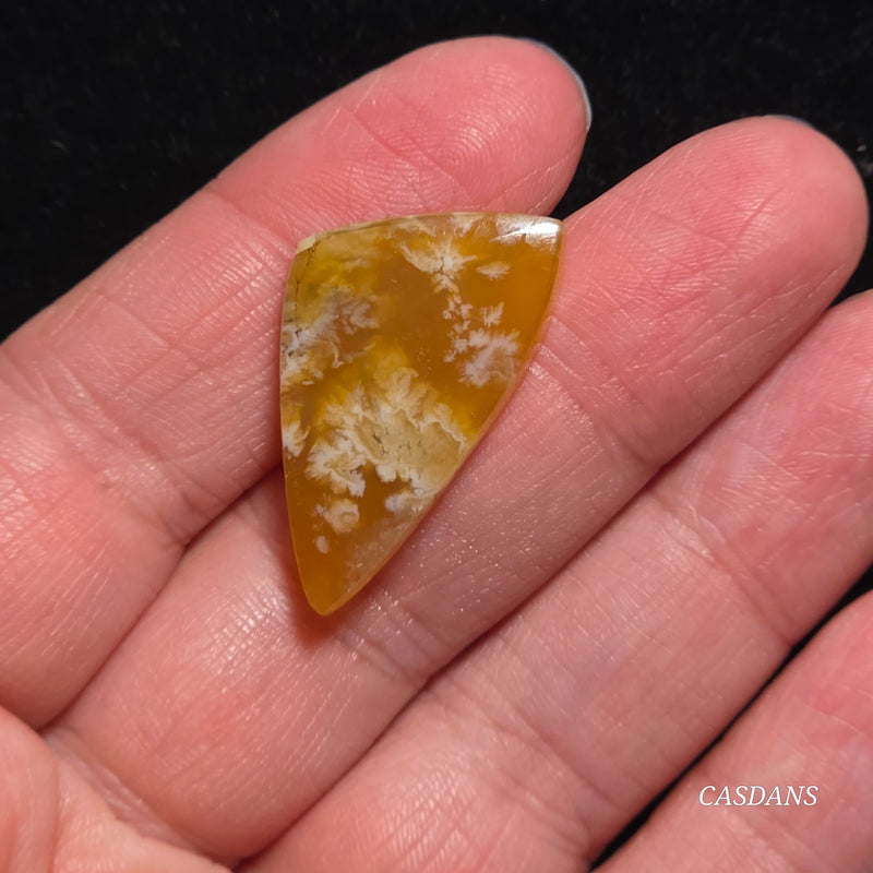 Flower Agate Cabochon
