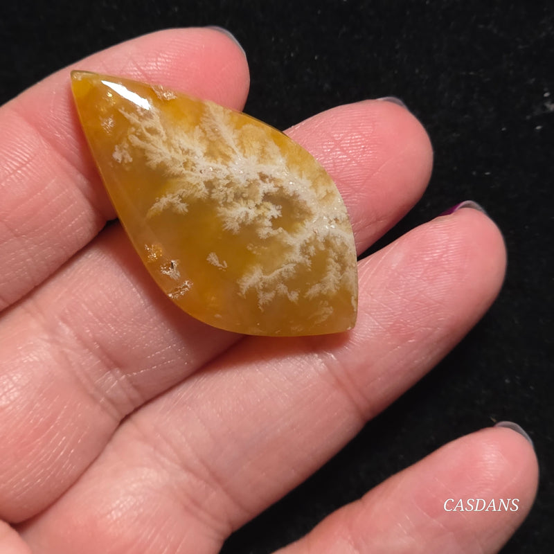 Flower Agate Cabochon