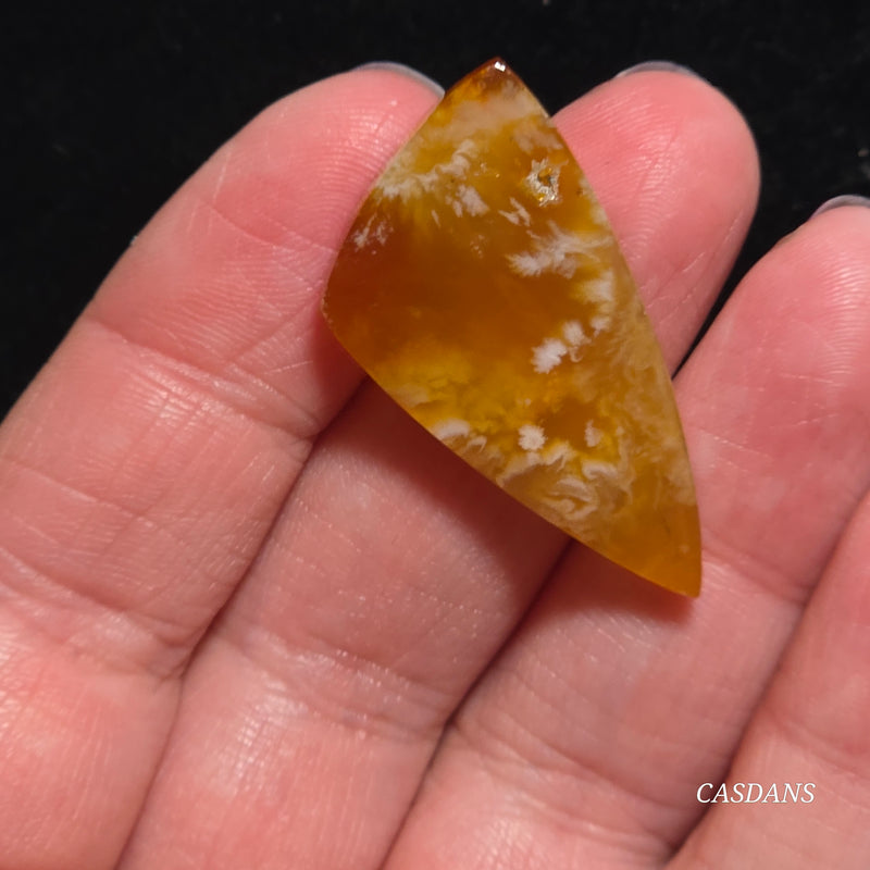 Flower Agate Cabochon
