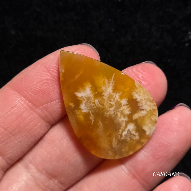 Flower Agate Cabochon