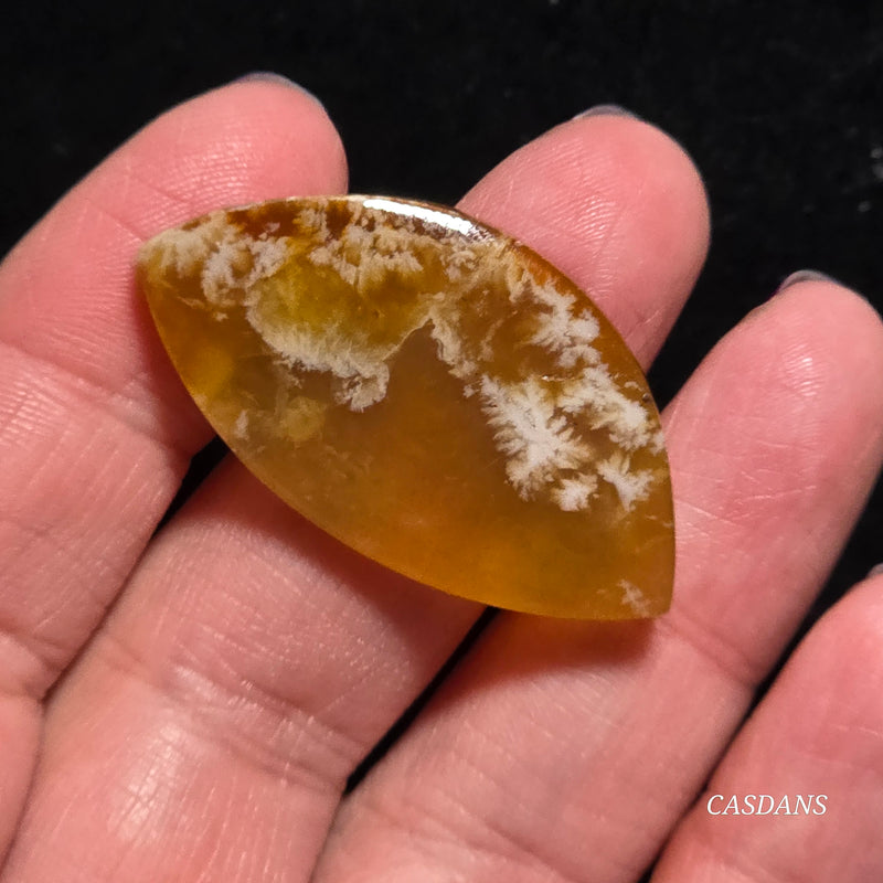 Flower Agate Cabochon
