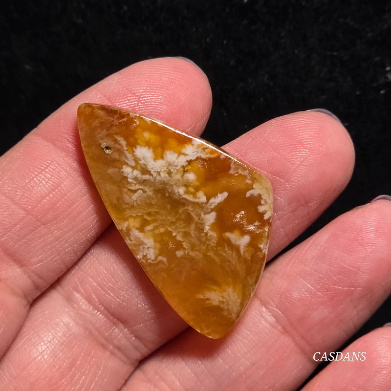 Flower Agate Cabochon