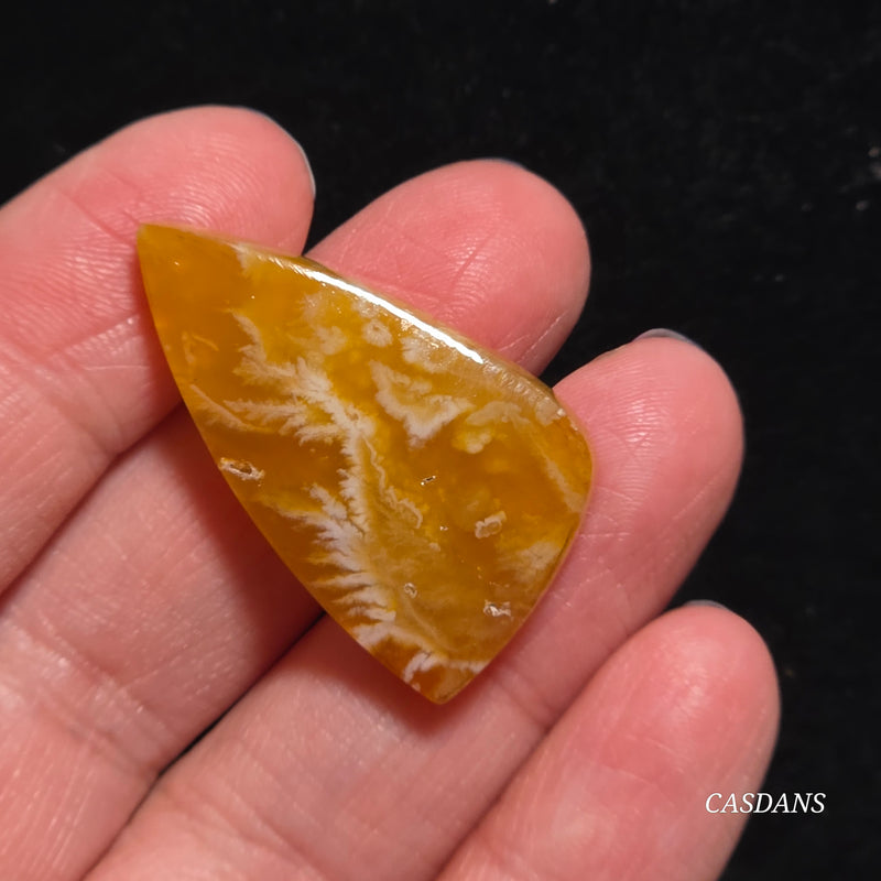 Flower Agate Cabochon