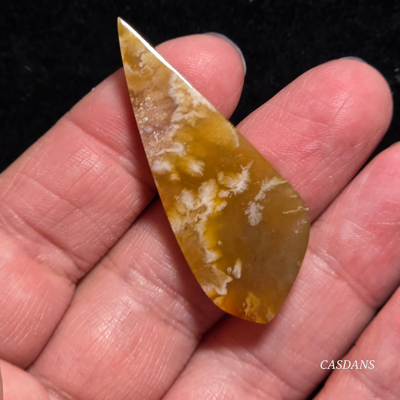 Flower Agate Cabochon
