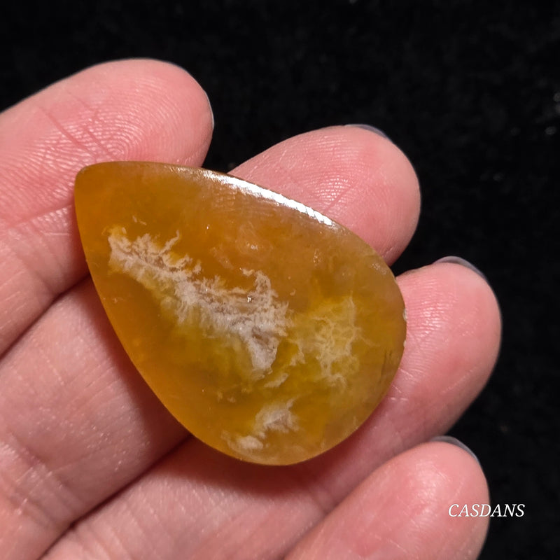 Flower Agate Cabochon