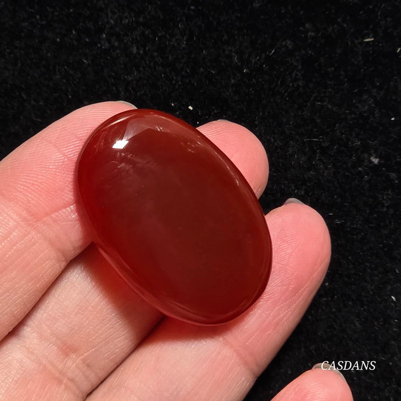 Red Onyx Cabochon