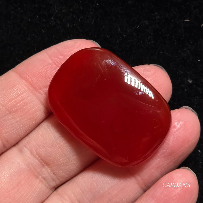 Red Onyx Cabochon