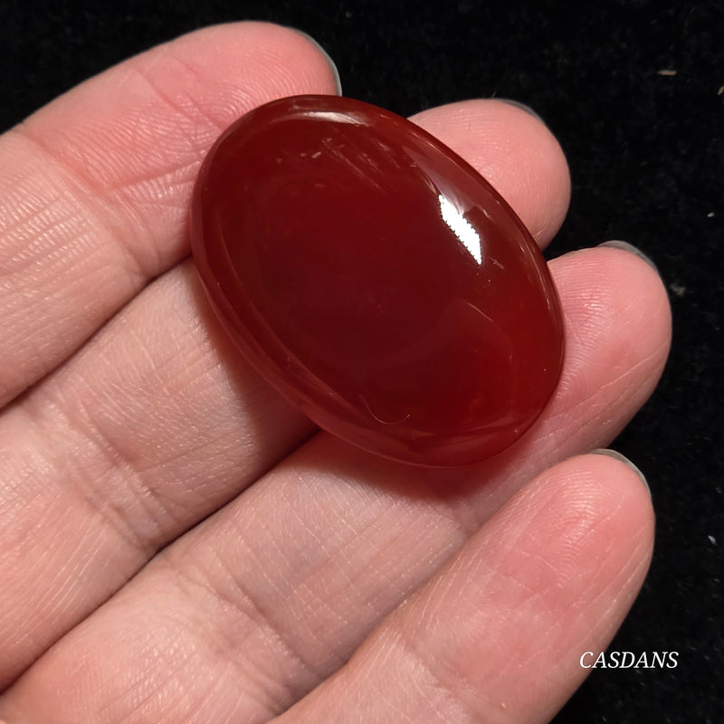 Red Onyx Cabochon
