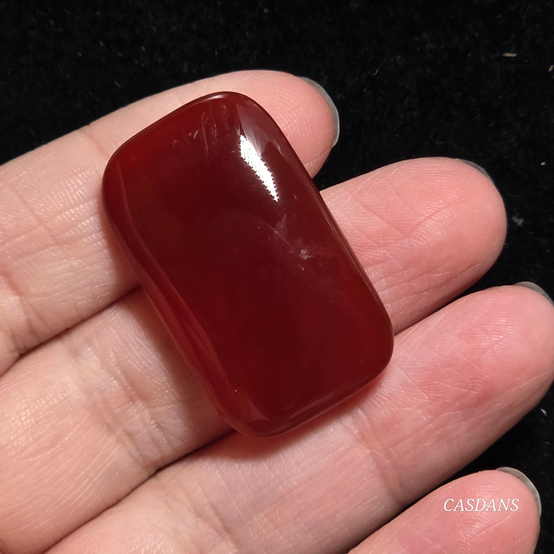 Red Onyx Cabochon
