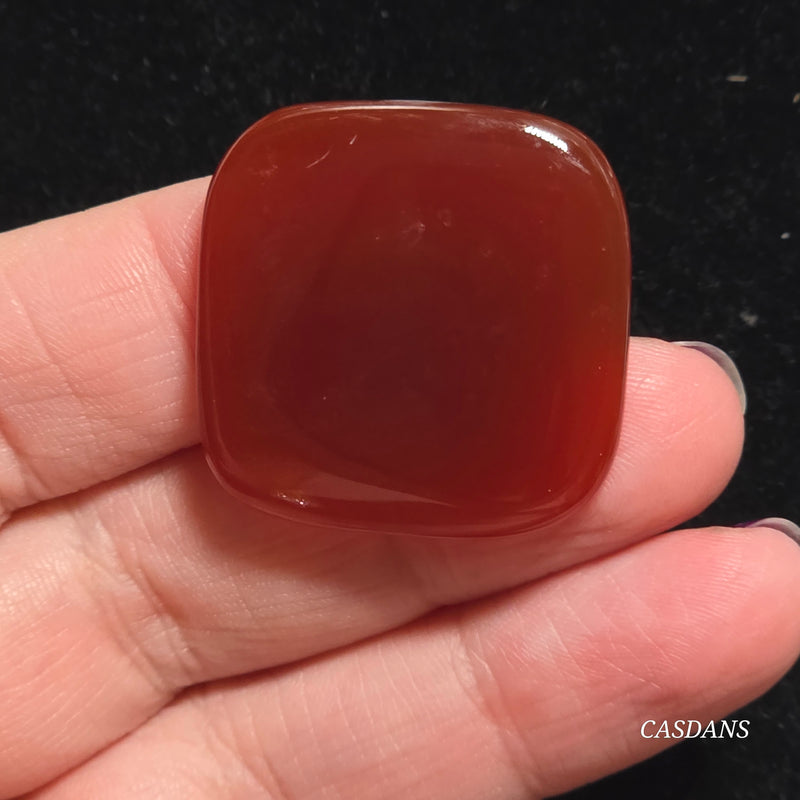 Red Onyx Cabochon