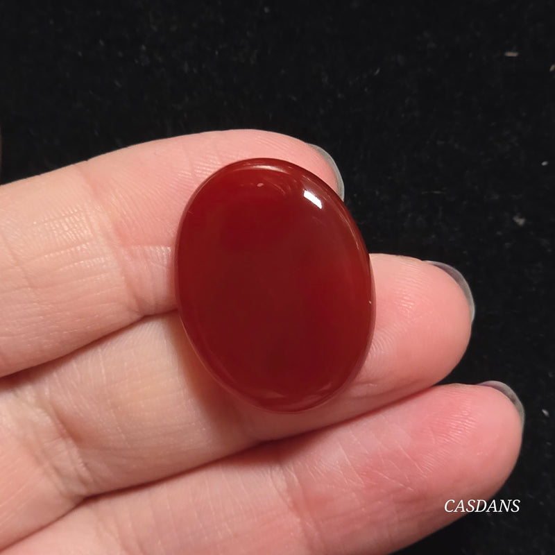 Red Onyx Cabochon