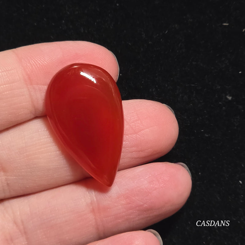 Red Onyx Cabochon