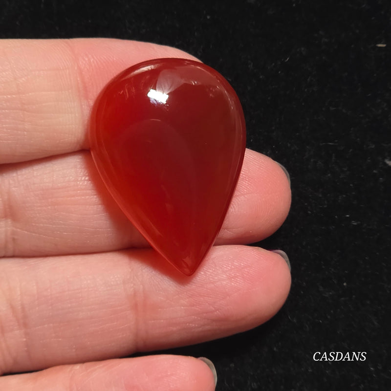 Red Onyx Cabochon