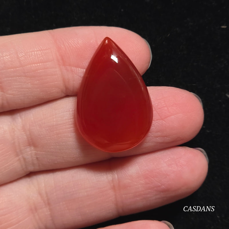 Red Onyx Cabochon