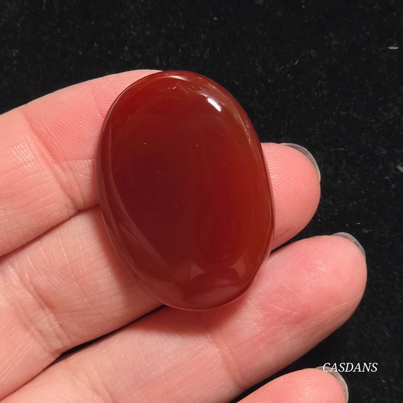 Red Onyx Cabochon