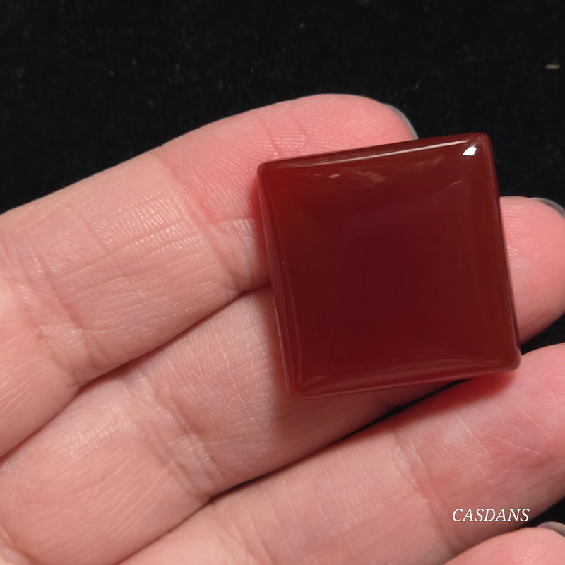 Red Onyx Cabochon