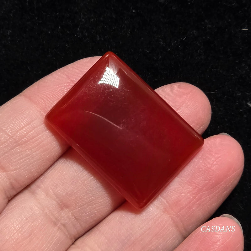 Red Onyx Cabochon