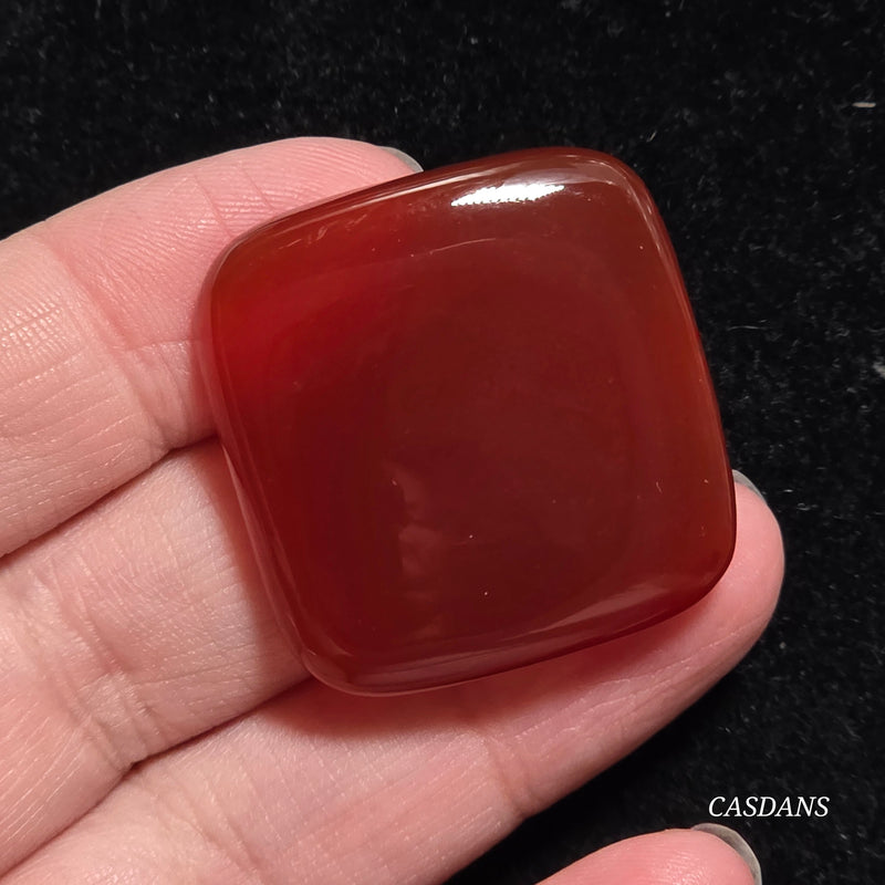 Red Onyx Cabochon