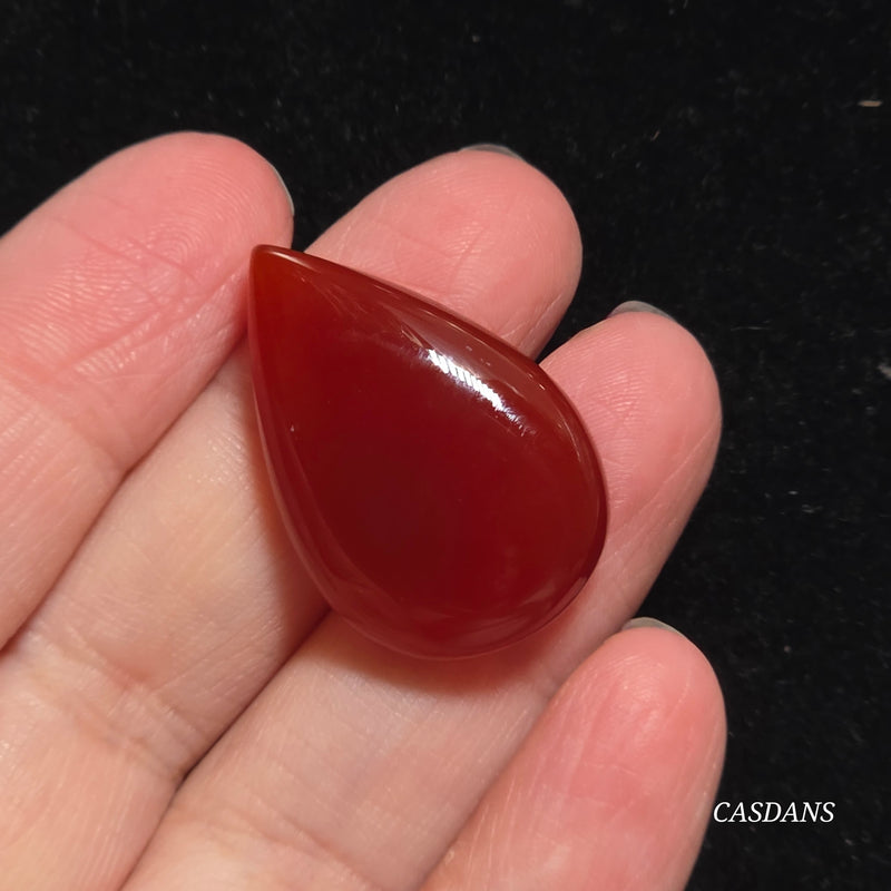 Red Onyx Cabochon