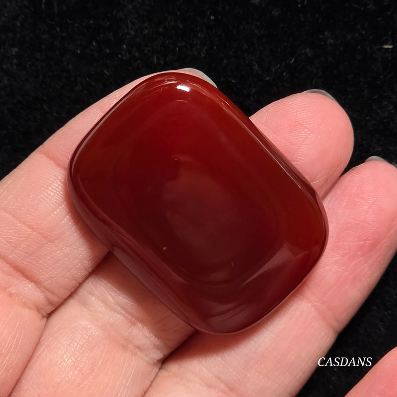 Red Onyx Cabochon