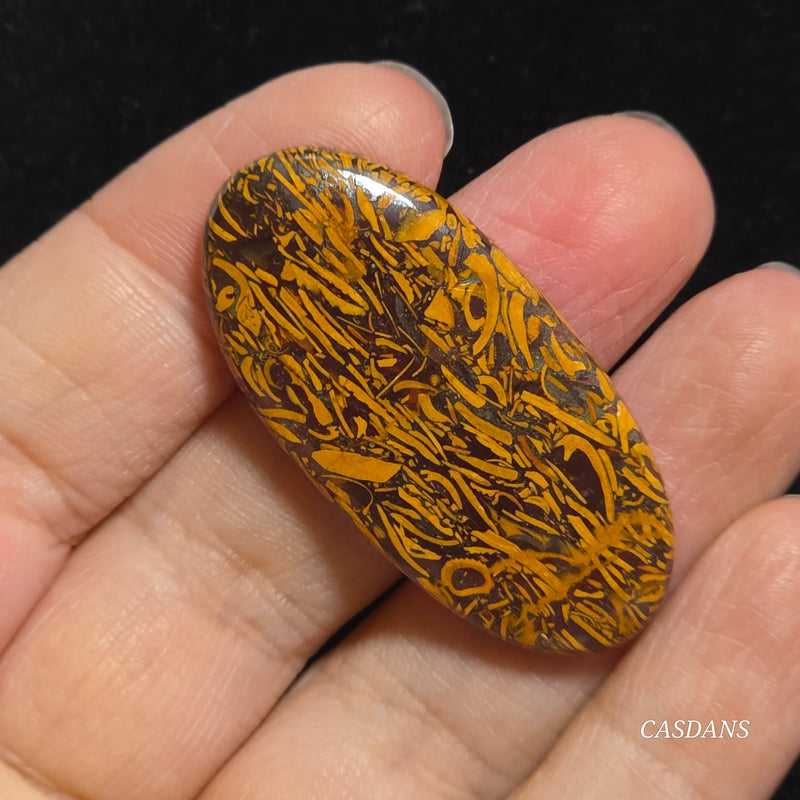 Miriam Stone / Calligraphy Stone Cabochon