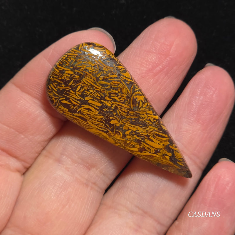 Miriam Stone / Calligraphy Stone Cabochon