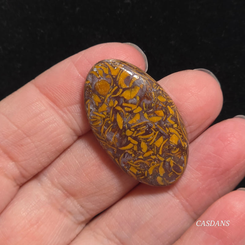 Miriam Stone / Calligraphy Stone Cabochon