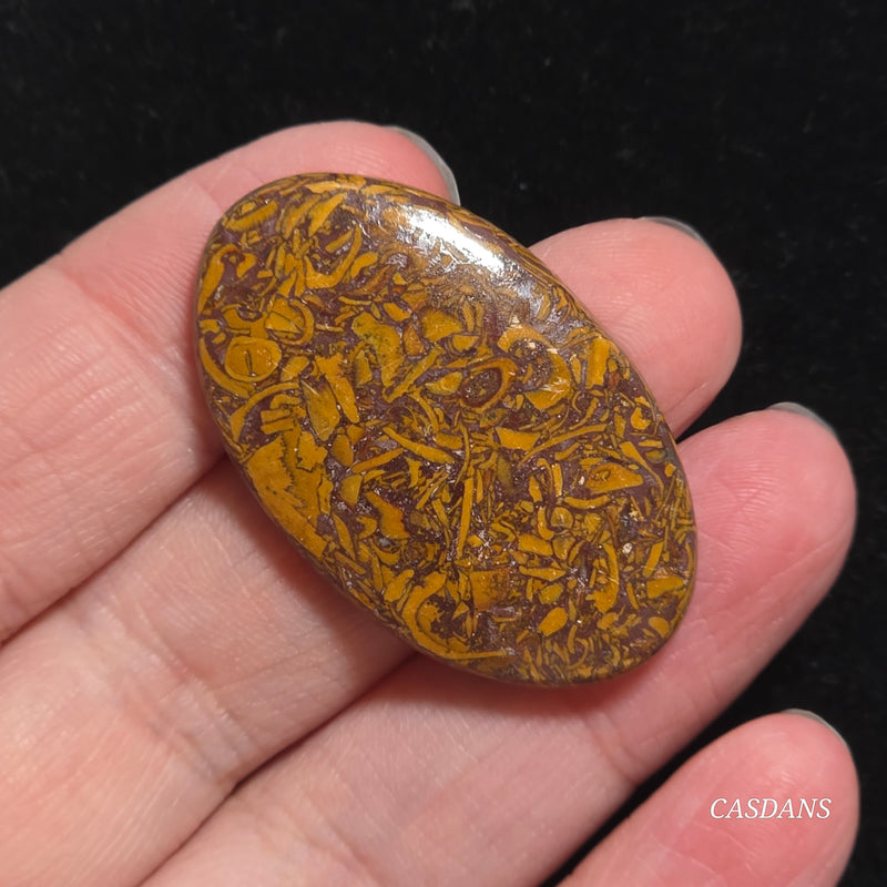 Miriam Stone / Calligraphy Stone Cabochon