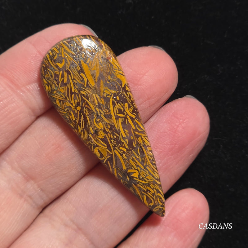 Miriam Stone / Calligraphy Stone Cabochon