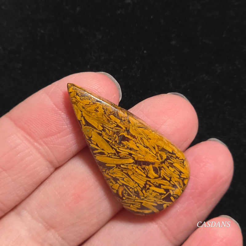 Miriam Stone / Calligraphy Stone Cabochon