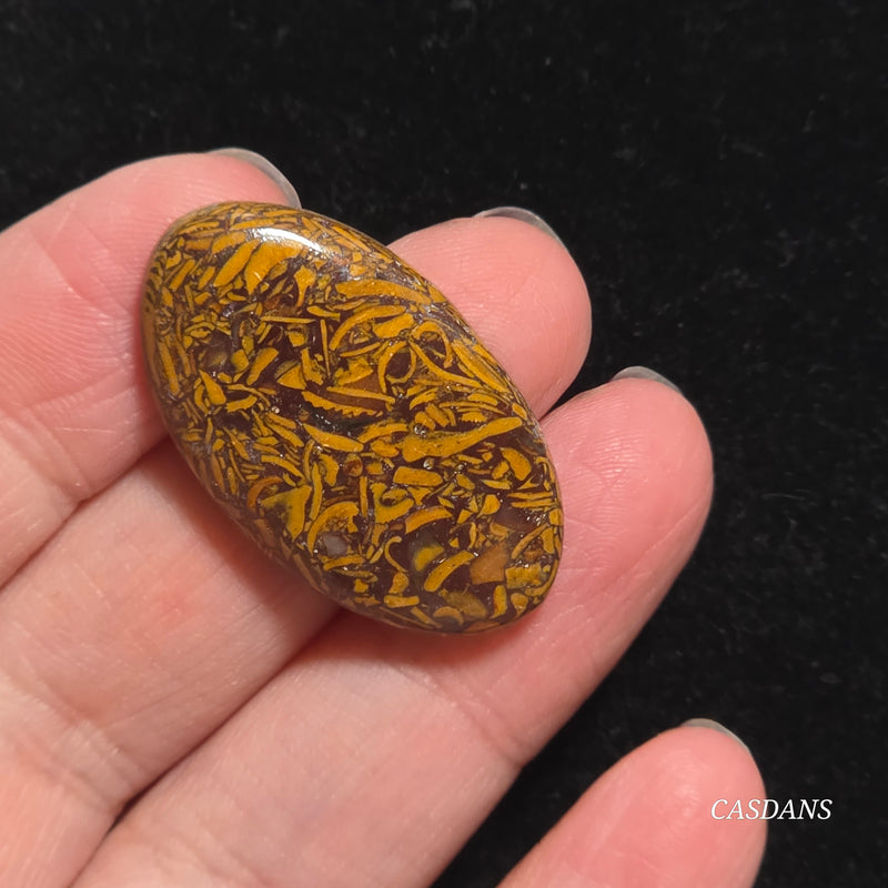 Miriam Stone / Calligraphy Stone Cabochon
