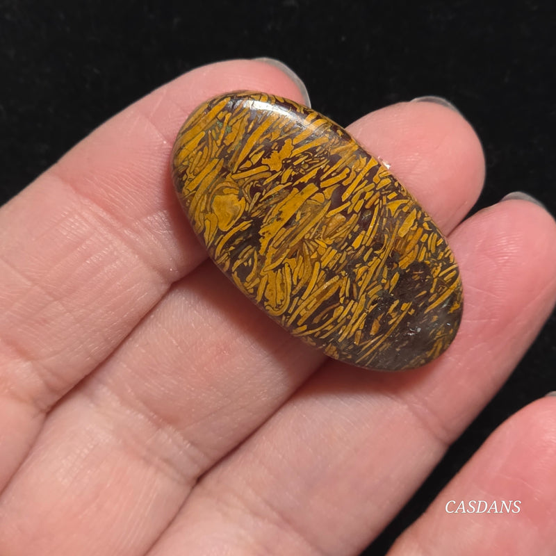 Miriam Stone / Calligraphy Stone Cabochon