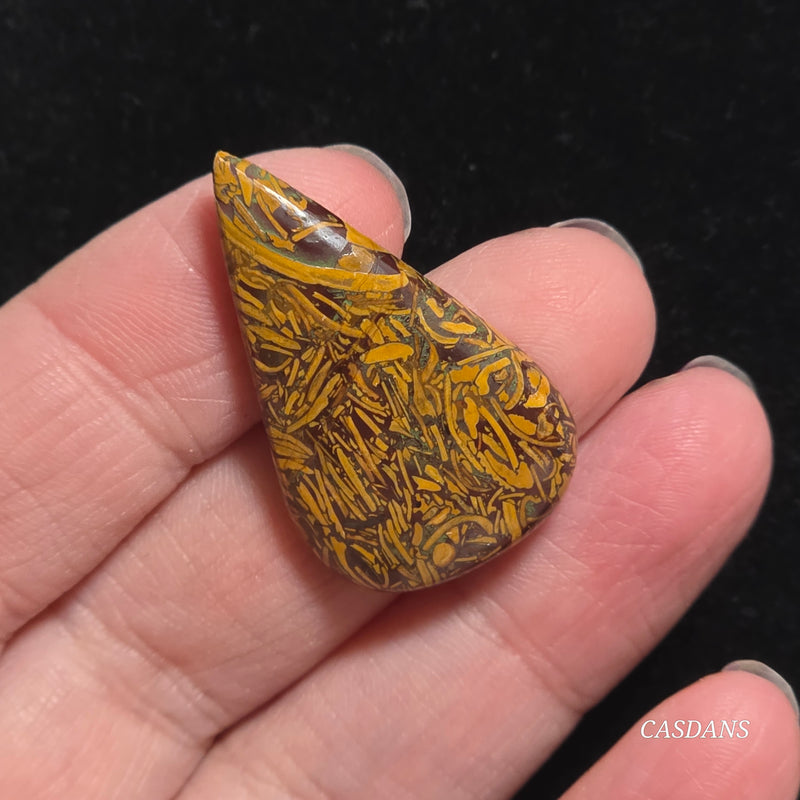 Miriam Stone / Calligraphy Stone Cabochon
