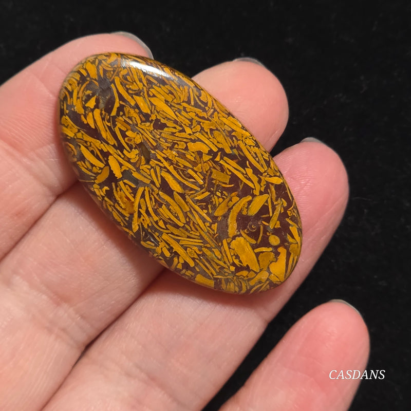 Miriam Stone / Calligraphy Stone Cabochon