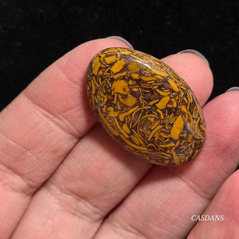 Miriam Stone / Calligraphy Stone Cabochon