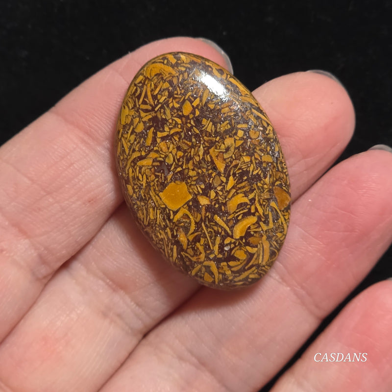 Miriam Stone / Calligraphy Stone Cabochon