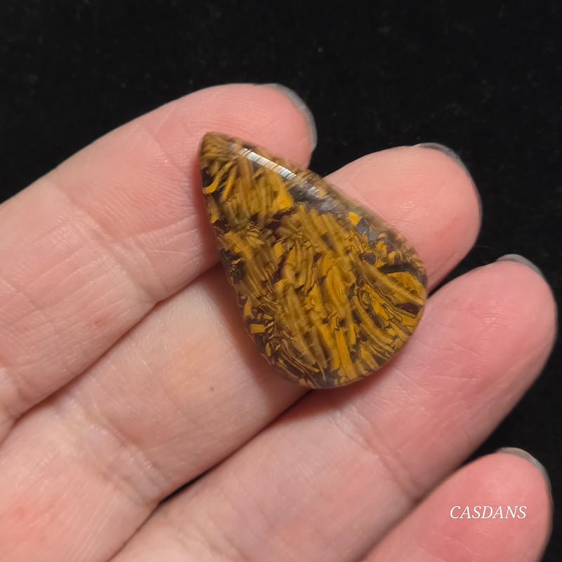 Miriam Stone / Calligraphy Stone Cabochon